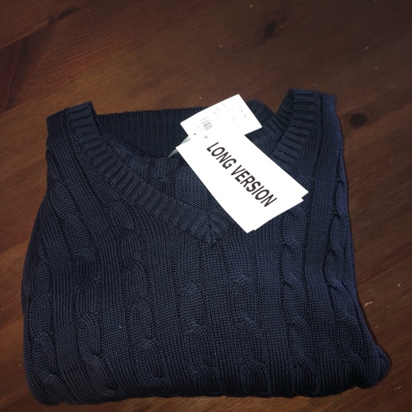 BRANDY MELVILLE navy sweater - Picture 7 of 8